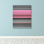 Toile Abstract #1: Rose et grey (Insitu (Plancher de Bois))