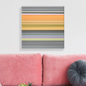 Toile Abstract #1: Yellow and grey (Insitu(Salon))