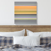 Toile Abstract #1: Yellow and grey (Insitu(Chambre))
