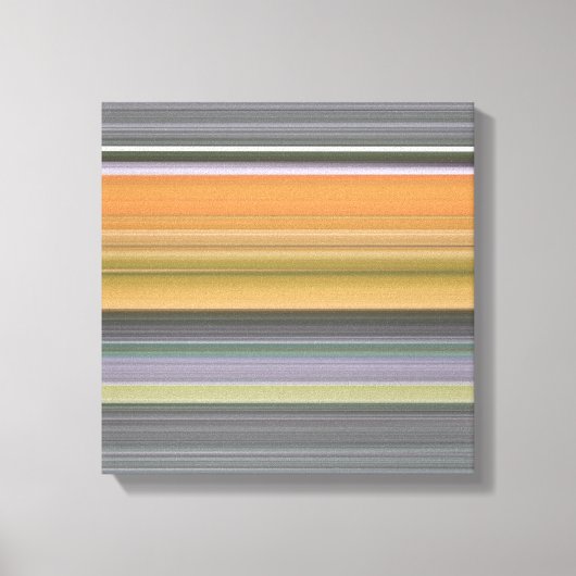 Toile Abstract #1: Yellow and grey (Recto)