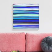 Toile Abstract #2: Blue blur (Insitu(Salon))