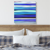 Toile Abstract #2: Blue blur (Insitu(Chambre))