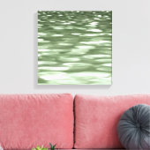 Toile Abstract #3: Olive green blur (Insitu(Salon))