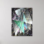 Toile Abstract 3d Geometric Art Pattern (Recto)
