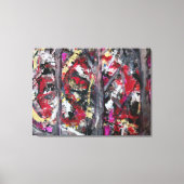 Toile Abstract Art Canvas Print (Recto)