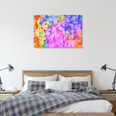 Toile Abstract autumn leaves pattern (Insitu(Chambre))