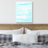 Toile Abstract blue watercolor background, texture. (Insitu(Chambre))