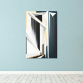 Toile Abstract Building (Insitu (Plancher de Bois))