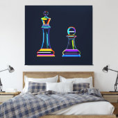 Toile Abstract chess (Insitu(Chambre))