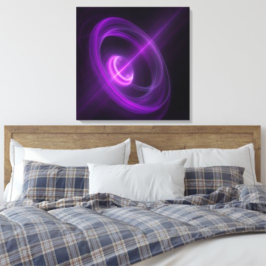 Toile Abstract Cosmic Light Canvas Wall Art (Insitu(Chambre))
