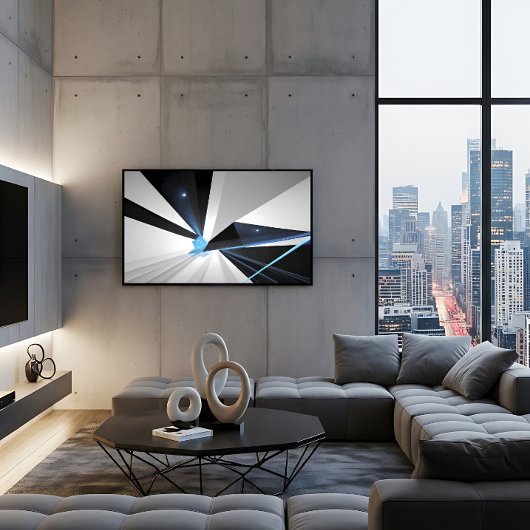 Toile Abstract Cosmic Portal