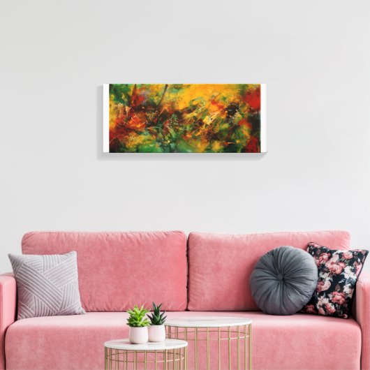 Toile abstract design unique (Insitu(Salon))