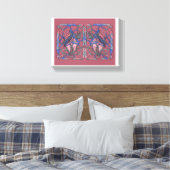 Toile Abstract Flame Weaver Canvas (Insitu(Chambre))