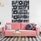 Toile Abstract Minimalist Quantum Mechanics pattern (Insitu(Salon))