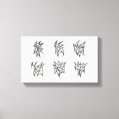 Toile Abstract Soft Echoes (Recto)