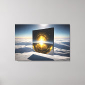 Toile Abstract Sun Stone (Recto)
