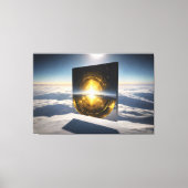 Toile Abstract Sun Stone (Recto)