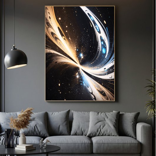 Toile Abstract Universe