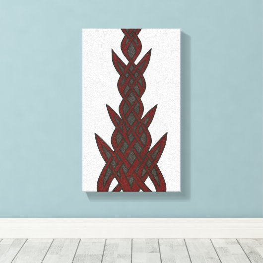 Toile Abstract Urban Pulse (Insitu (Plancher de Bois))