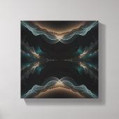 Toile Abstract Wave Energy Canvas Art (Recto)