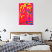 Toile Abstracted Progress (Insitu(Chambre))