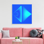 Toile abstraction goutte d'eau (Insitu(Salon))