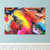 Toile Abstrait (Insitu (Plancher de Bois))