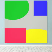 Toile Abstrait (Insitu (Plancher de Bois))