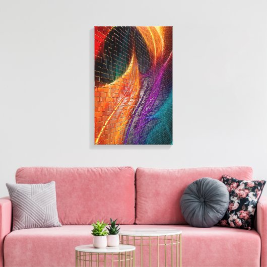 Toile Abstrait (Insitu(Salon))