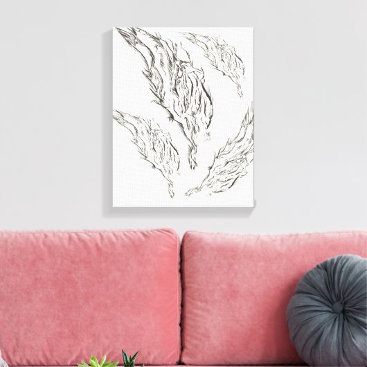 Toile abstrait (Insitu(Salon))