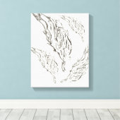 Toile abstrait (Insitu (Plancher de Bois))