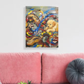 Toile Abstrait (Insitu(Salon))