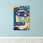 Toile Abstrait (Insitu (Plancher de Bois))