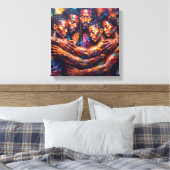 Toile Abstrait (Insitu(Chambre))