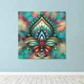 Toile Abstrait (Insitu (Plancher de Bois))