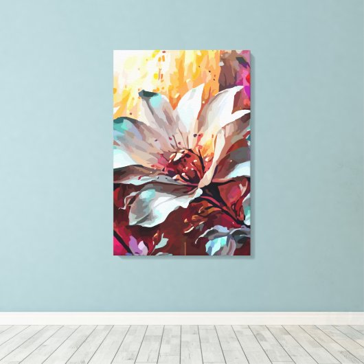 Toile Abstrait 14639 (Insitu (Plancher de Bois))