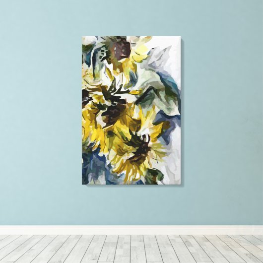 Toile Abstrait 14657 (Insitu (Plancher de Bois))