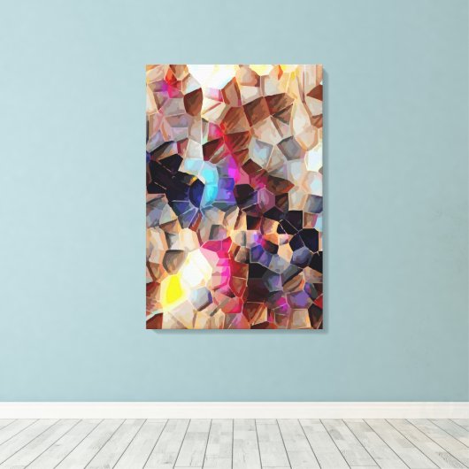 Toile Abstrait 14659 (Insitu (Plancher de Bois))