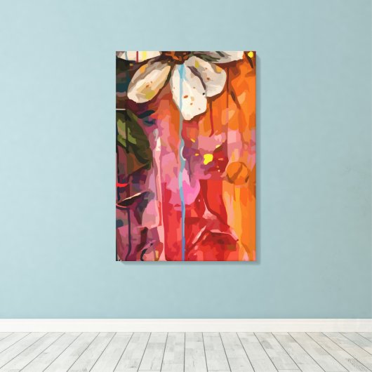 Toile Abstrait 14660 (Insitu (Plancher de Bois))