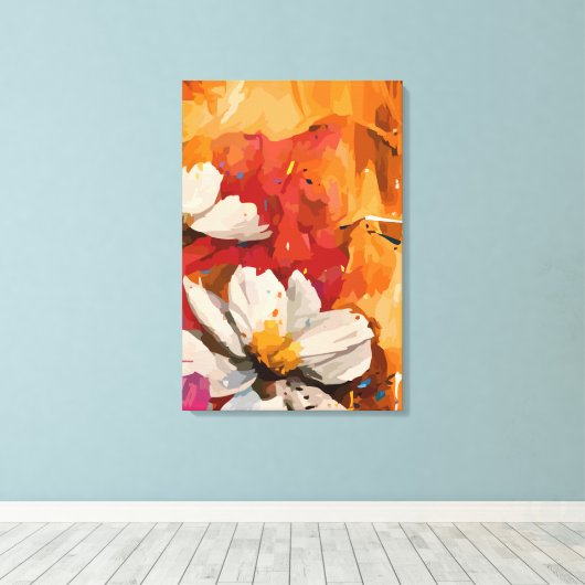 Toile Abstrait 14662 (Insitu (Plancher de Bois))