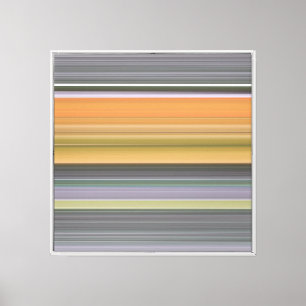 Toile Abstrait #1 : Jaune et gris