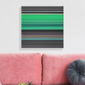 Toile Abstrait #1 : Vert et gris (Insitu(Salon))