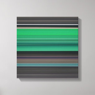Toile Abstrait #1 : Vert et gris