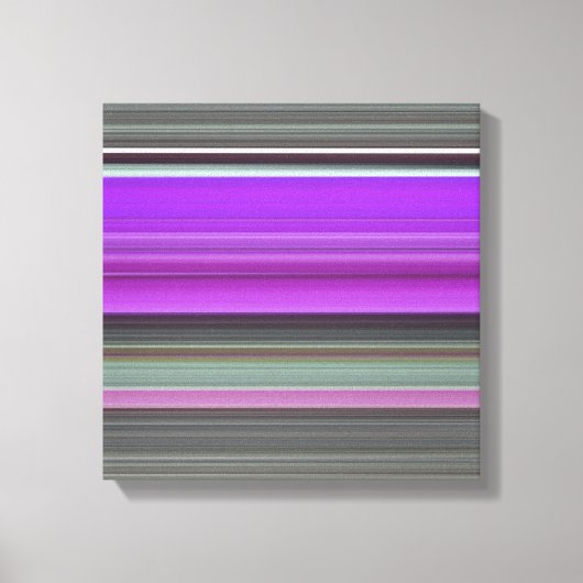 Toile Abstrait #1 : Violet et gris (Recto)