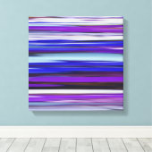 Toile Abstrait #2 : Flou ultraviolet (Insitu (Plancher de Bois))