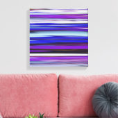 Toile Abstrait #2 : Flou ultraviolet (Insitu(Salon))