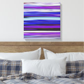 Toile Abstrait #2 : Flou ultraviolet (Insitu(Chambre))