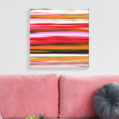 Toile Abstrait #2 : Orange blur (Insitu(Salon))