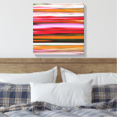 Toile Abstrait #2 : Orange blur (Insitu(Chambre))