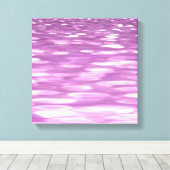 Toile Abstrait #3 : Lilac Shimmer (Insitu (Plancher de Bois))
